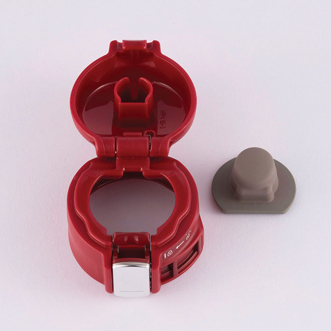 Stopper Cover Set (Red) for SM-SD (-RC) Clear Red **EXCLUDES STOPPER SET Q9